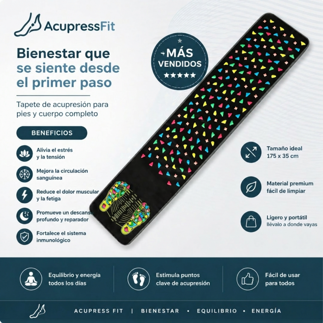 AcupressFit™ | Alivio total para tus pies