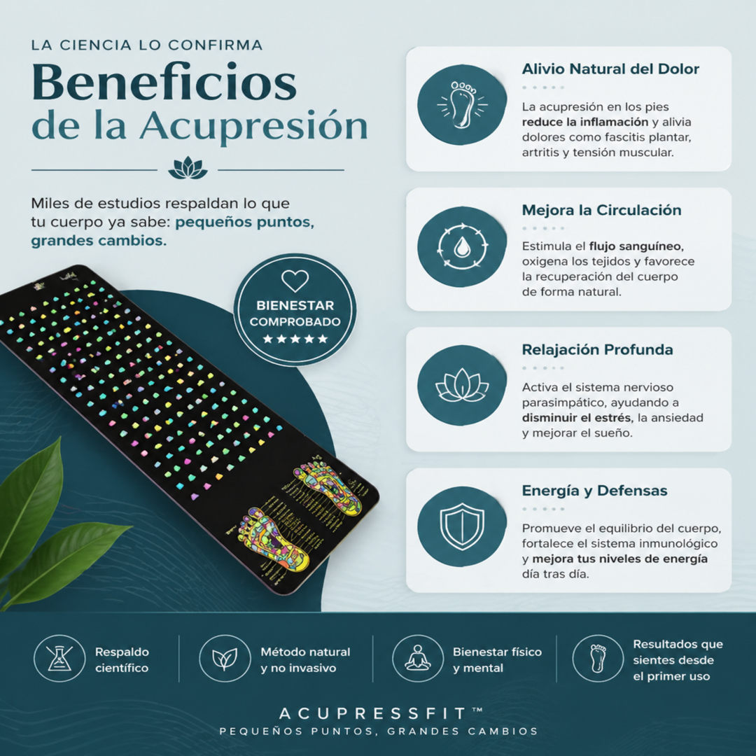 AcupressFit™ | Alivio total para tus pies